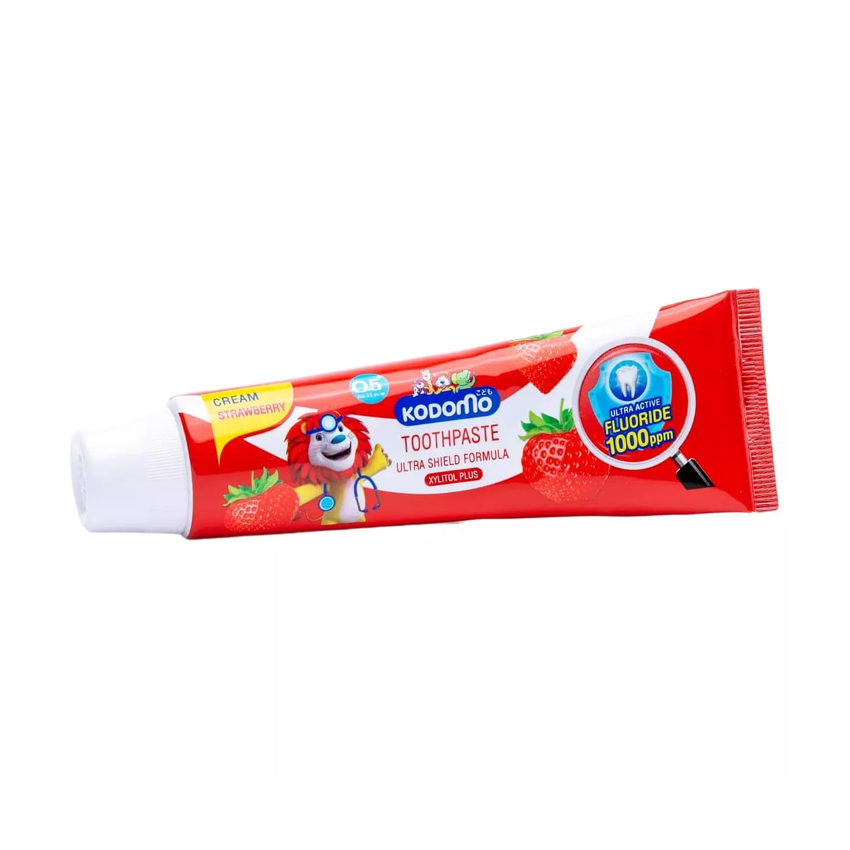 Уцінка! Дитяча зубна крем-паста Kodomo Ultra Shield Formula Полуниця, 65 г